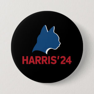 Macaron Rond 7,6 Cm Dame de chat sans enfants drôle pour citation 2024