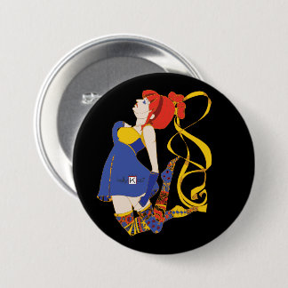 Macaron Rond 7,6 Cm danseur céleste