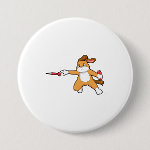 Macaron Rond 7,6 Cm Darts dog