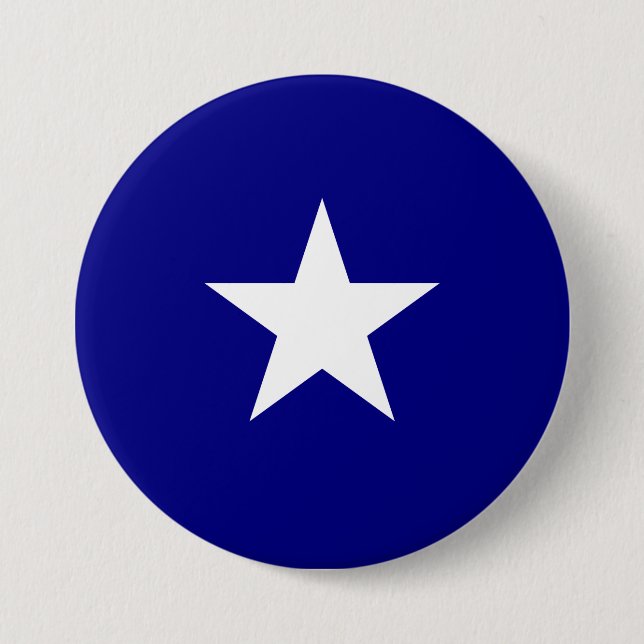 Macaron Rond 7,6 Cm Drapeau bleu Bonnie (Devant)