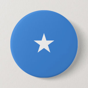 Macaron Rond 7,6 Cm Drapeau de Somalie
