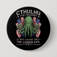 Drôle d'élection 2024 Cthulhu pour Président