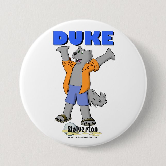 Macaron Rond 7,6 Cm Duke Button (Devant)