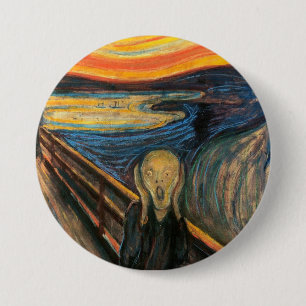 Macaron Rond 7,6 Cm Edvard Munch