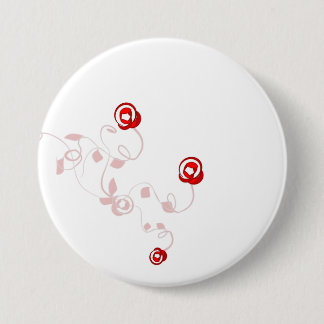 Macaron Rond 7,6 Cm Élégance - bouton/insigne
