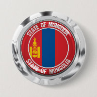 Emblème rond de Mongolie