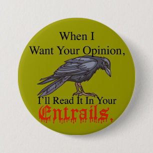 Macaron Rond 7,6 Cm entrailles de bouton