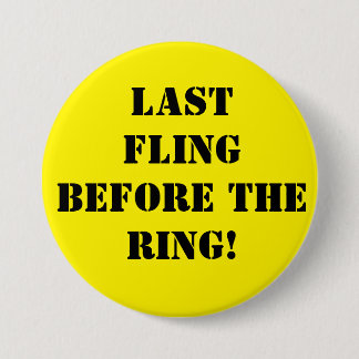 Macaron Rond 7,6 Cm Épinglette enterrement de vie de garçon pour futur