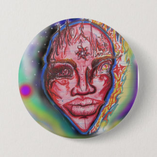 Macaron Rond 7,6 Cm Esprit de l'espace
