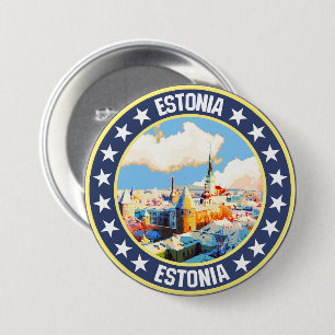 Macaron Rond 7,6 Cm Estonie