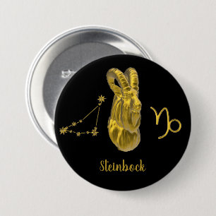 Macaron Rond 7,6 Cm Étoile de Steinbock, or