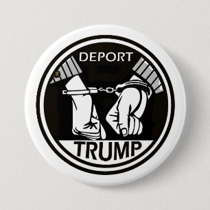 Macaron Rond 7,6 Cm Expulsez Donald