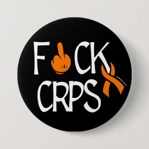 MACARON ROND 7,6 CM F#CK CRPS