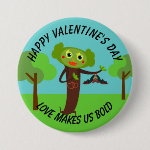 Macaron Rond 7,6 Cm Fêtes de Saint Valentin pour enfants