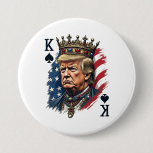 Macaron Rond 7,6 Cm Fier Maga Trump Vance Jour de l'Inauguration améri