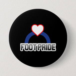 Macaron Rond 7,6 Cm Fierté de pied