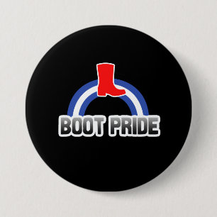 Macaron Rond 7,6 Cm Fierté des bottes