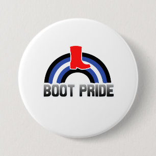 Macaron Rond 7,6 Cm Fierté des bottes
