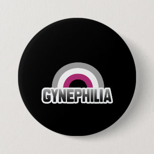Macaron Rond 7,6 Cm Fierté gynéphile