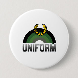 Macaron Rond 7,6 Cm Fierté uniforme