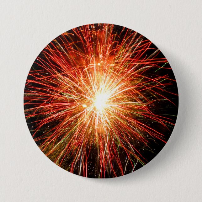 Macaron Rond 7,6 Cm Firework 22 (Devant)