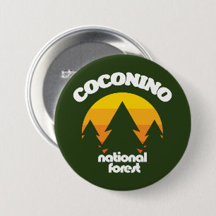 Macaron Rond 7,6 Cm Forêt nationale de Coconino