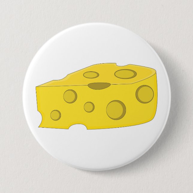 Macaron Rond 7,6 Cm Fromage (Devant)