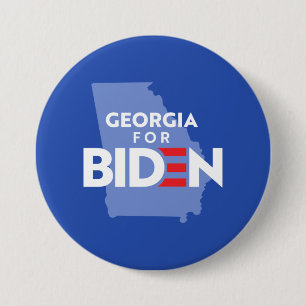Macaron Rond 7,6 Cm Géorgie-Pour-Biden