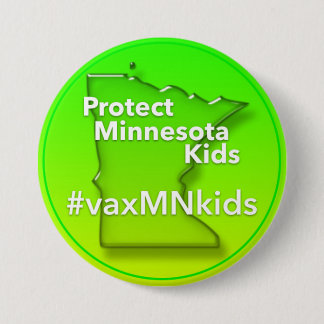 Macaron Rond 7,6 Cm Grand bouton de #vaxMNkids