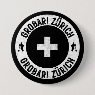 Macaron Rond 7,6 Cm Grobari Zurich