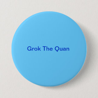 Macaron Rond 7,6 Cm Grok le bouton de Quan