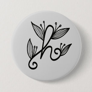 Macaron Rond 7,6 Cm h manuscrit