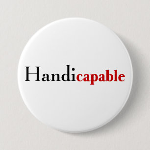 Macaron Rond 7,6 Cm Handicapable