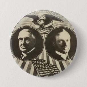 Macaron Rond 7,6 Cm Harding/Coolidge repro 1920