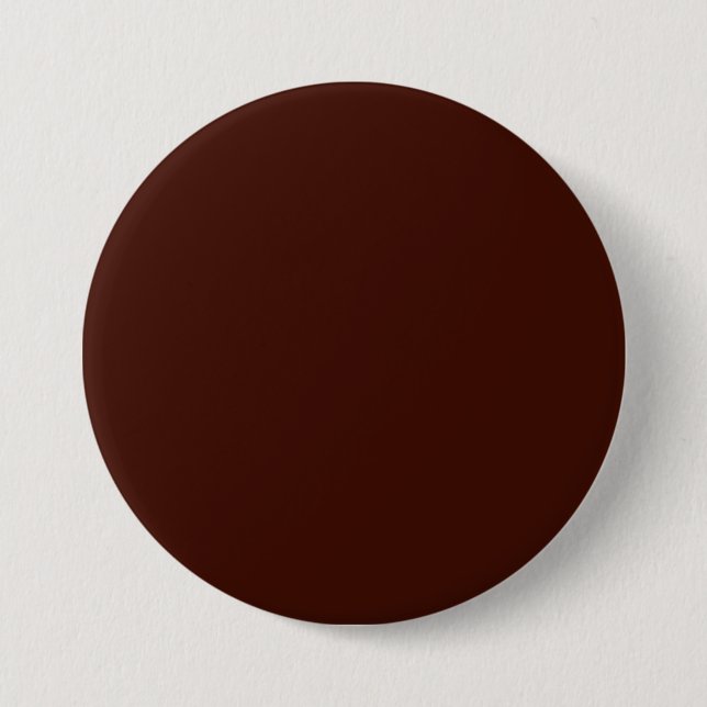 Macaron Rond 7,6 Cm Haricot noir (couleur solide) (Devant)