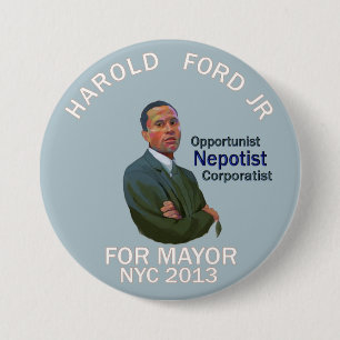 Macaron Rond 7,6 Cm Harold Ford, Jr. pour le maire 2013 de NYC