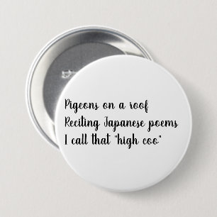 Macaron Rond 7,6 Cm Haut bouton de roucoulement