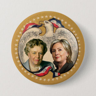 Macaron Rond 7,6 Cm Hillary et sa héroïne