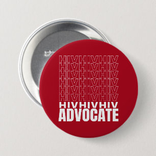 Macaron Rond 7,6 Cm HIV HIV HIV HIV HIV HIV Advocate