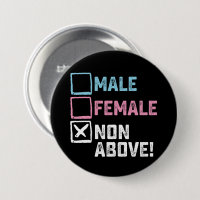 Homme Femme Non Au-dessus ! Drôle Transgenre Gays