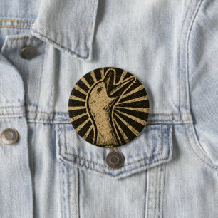 Macaron Rond 7,6 Cm Honk Goose Funny Duck Chicken Mème