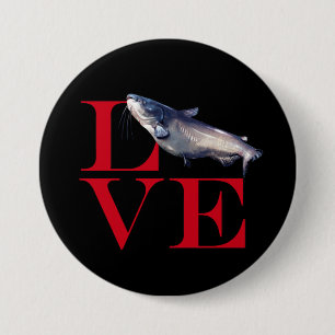 Macaron Rond 7,6 Cm I Love Catfish