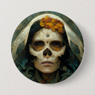 Macaron Rond 7,6 Cm Imaginaire Wood Witch 2