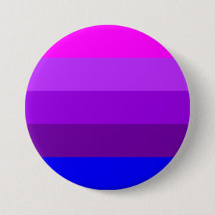 Macaron Rond 7,6 Cm Indicateur de fierté transgenre alternatif