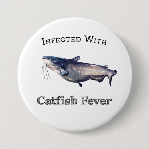 Macaron Rond 7,6 Cm Infecté Par La Fièvre De Catfish
