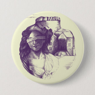 Macaron Rond 7,6 Cm Insigne de la broche d'illusion optique