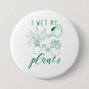 Macaron Rond 7,6 Cm J'ai reçu mes Plantes