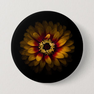 Macaron Rond 7,6 Cm Jardin Fleurs No 69 Version couleur