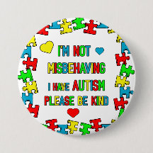 Je ne me trompe pas J'ai Autism Alert Pin