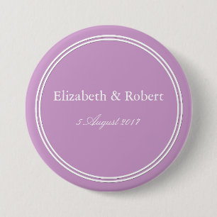 Macaron Rond 7,6 Cm Jeu de décoration Mariage violet Chalky Pastel